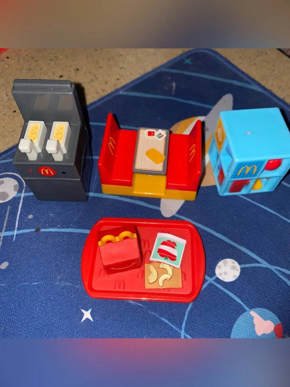 McDonald’s Lil 2025 4 different toys like new